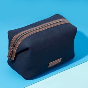 canvas toiletry kit 14x8x5